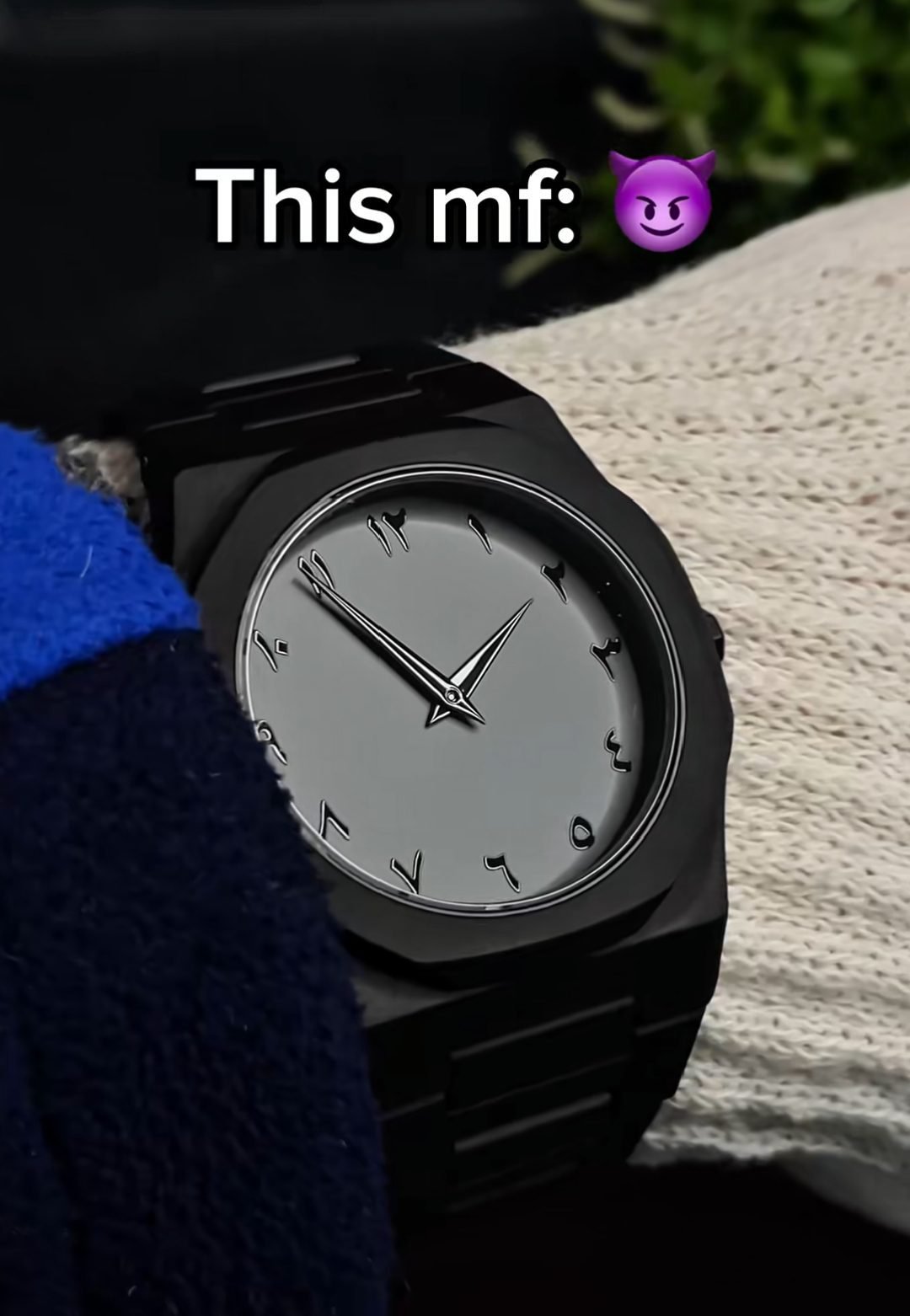 Black Arabic Aura Watch Order nowπ€π€