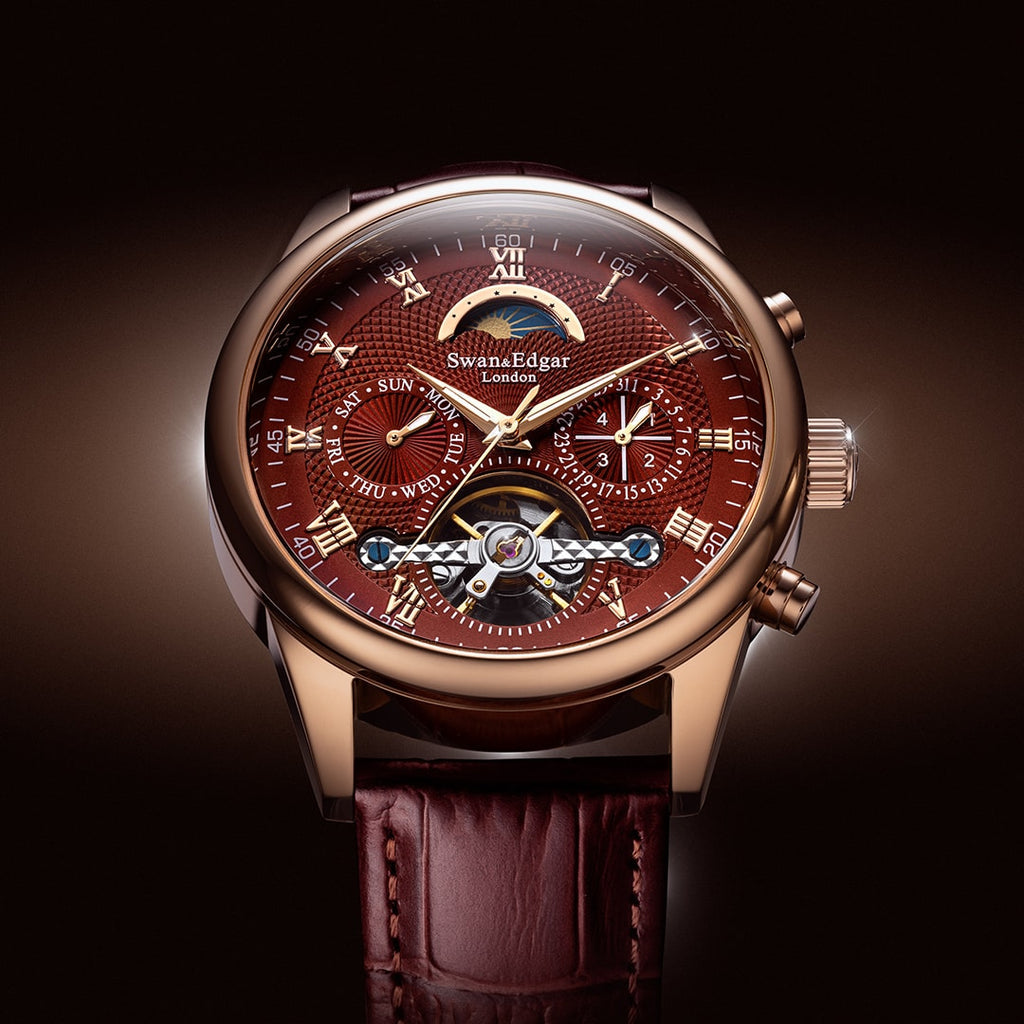 GadgetGram™ Signature Automatic Watch – Bold Look, Self-Winding Luxury (3 Colors)
