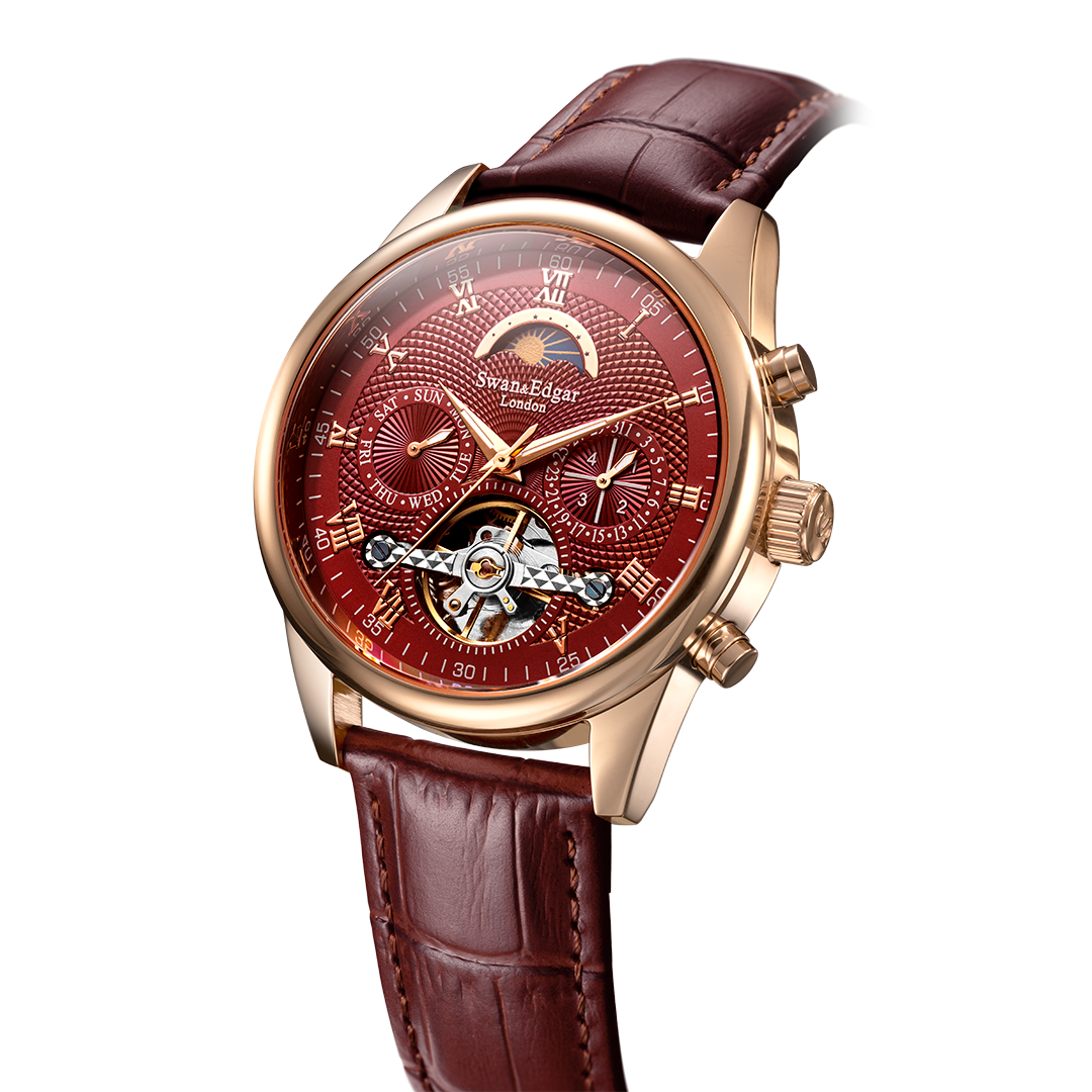 GadgetGram™ Signature Automatic Watch – Bold Look, Self-Winding Luxury (3 Colors)