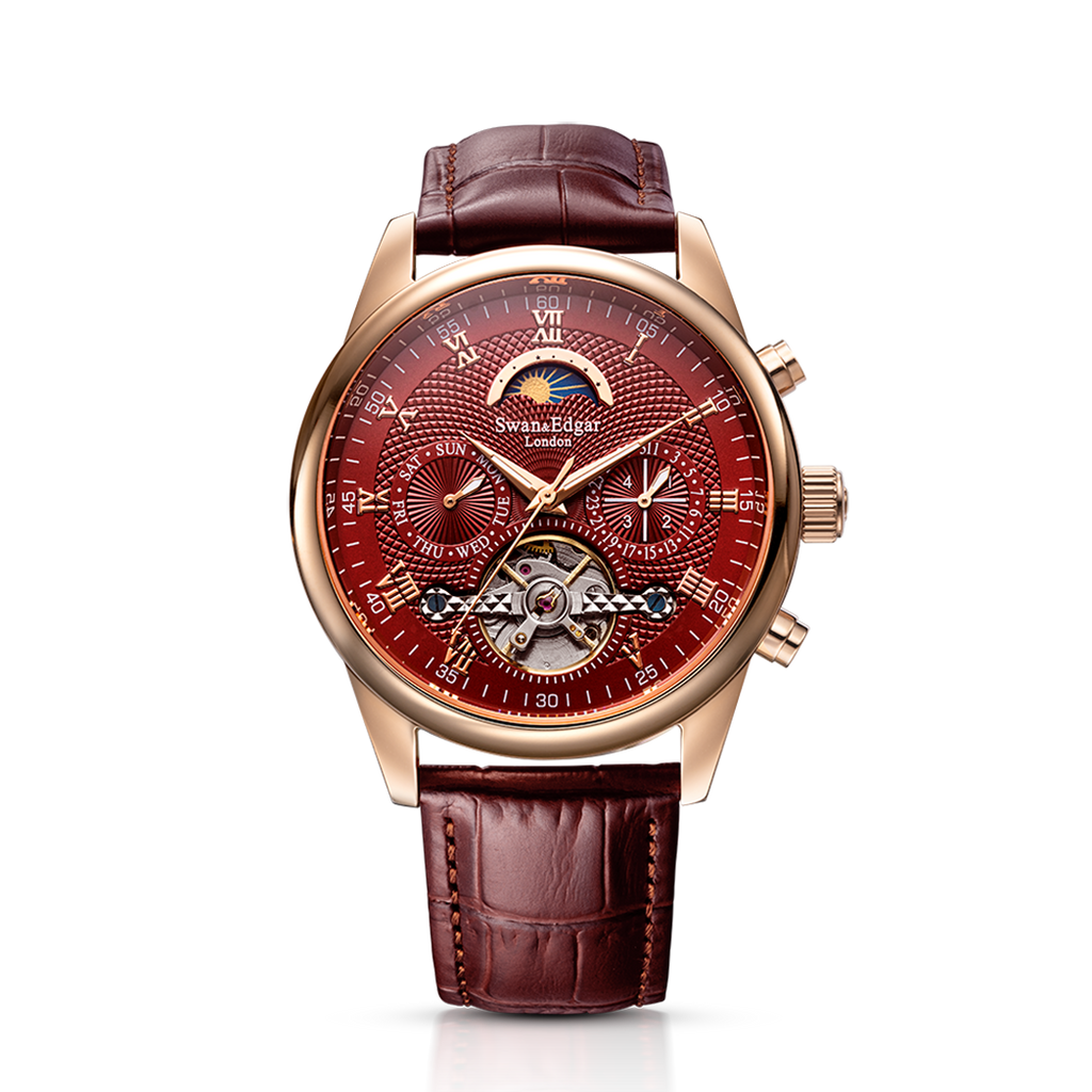 GadgetGram™ Signature Automatic Watch – Bold Look, Self-Winding Luxury (3 Colors)