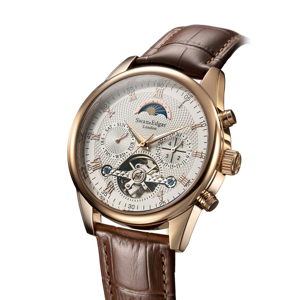 GadgetGram™ Signature Automatic Watch – Bold Look, Self-Winding Luxury (3 Colors)