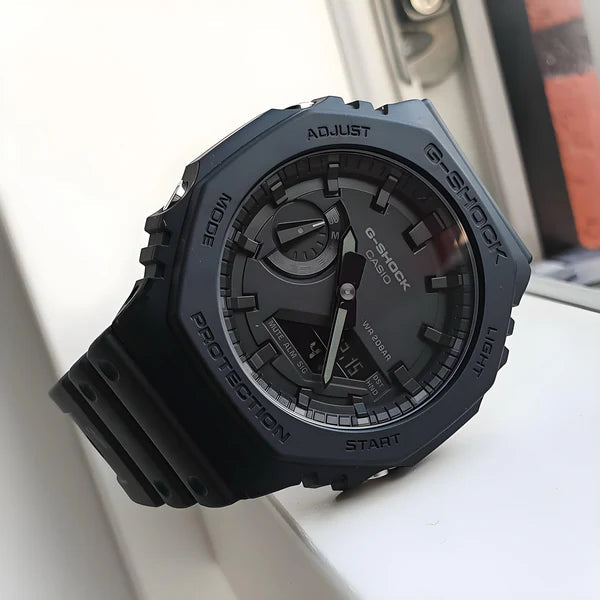 G-SHOCK 2100 Black | Ultra-Rugged Digital Watch for Men