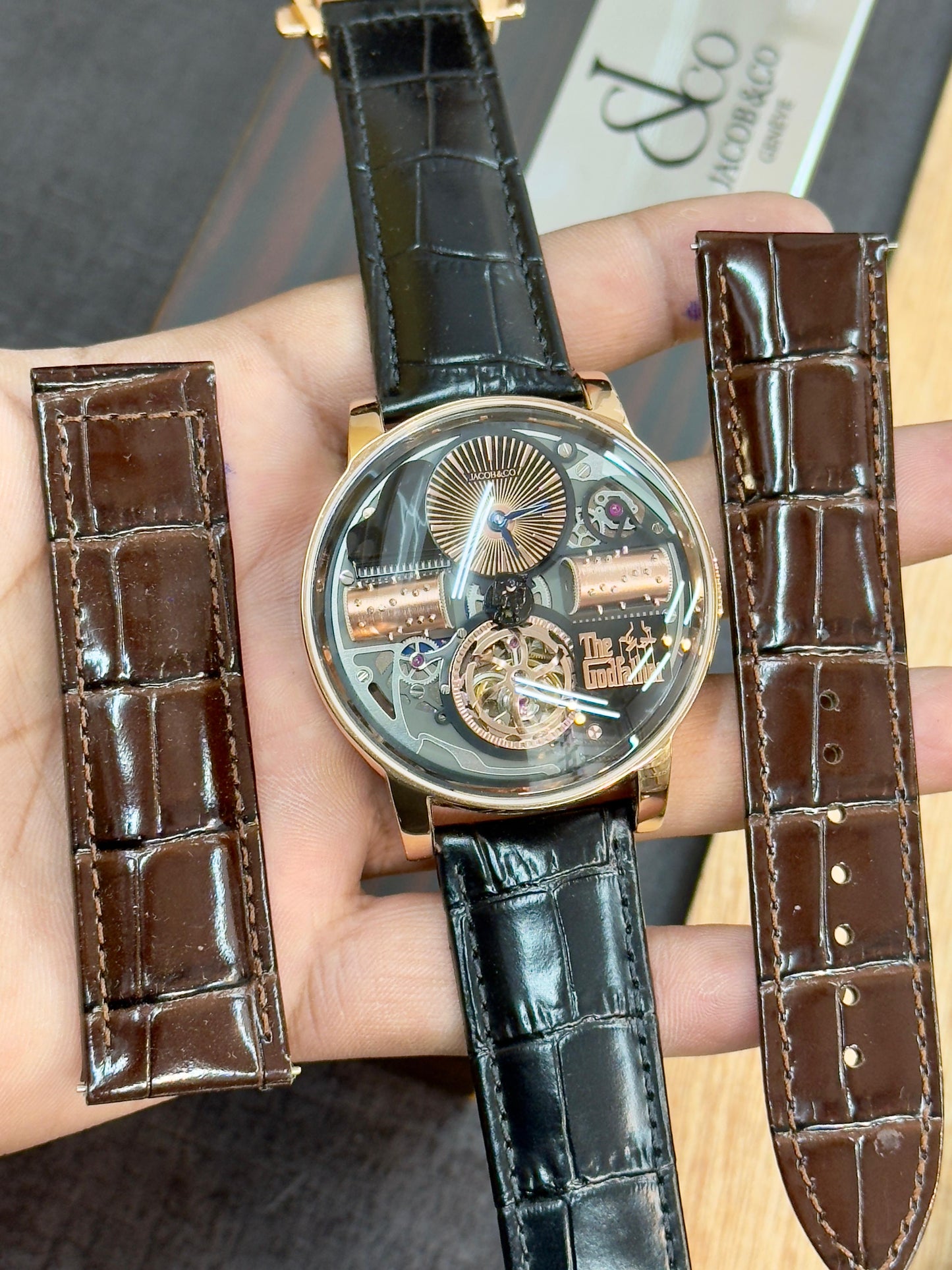 Jacob & Co. Godfather Watch β Musical Luxury Timepiece | βΉ999 Only | Iconic 1st Copy