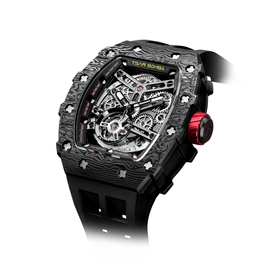 Elemental Series-Carbon Fiber Automatic Watch TB8208CF