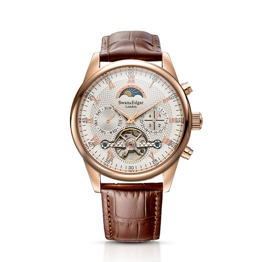 GadgetGram™ Signature Automatic Watch – Bold Look, Self-Winding Luxury (3 Colors)