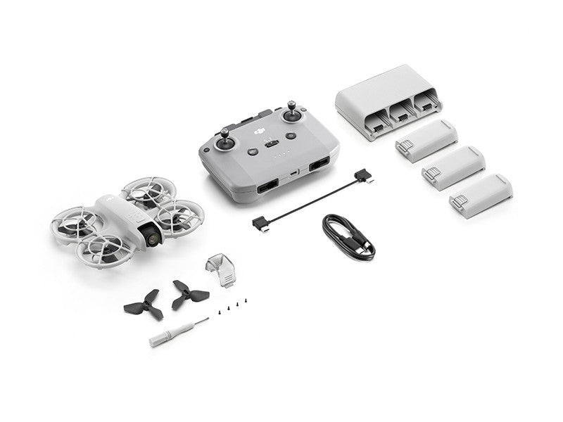 DGI Neo, Mini Drone with 4K UHD Camera, Stabilized Video, Built-In Propeller Guard